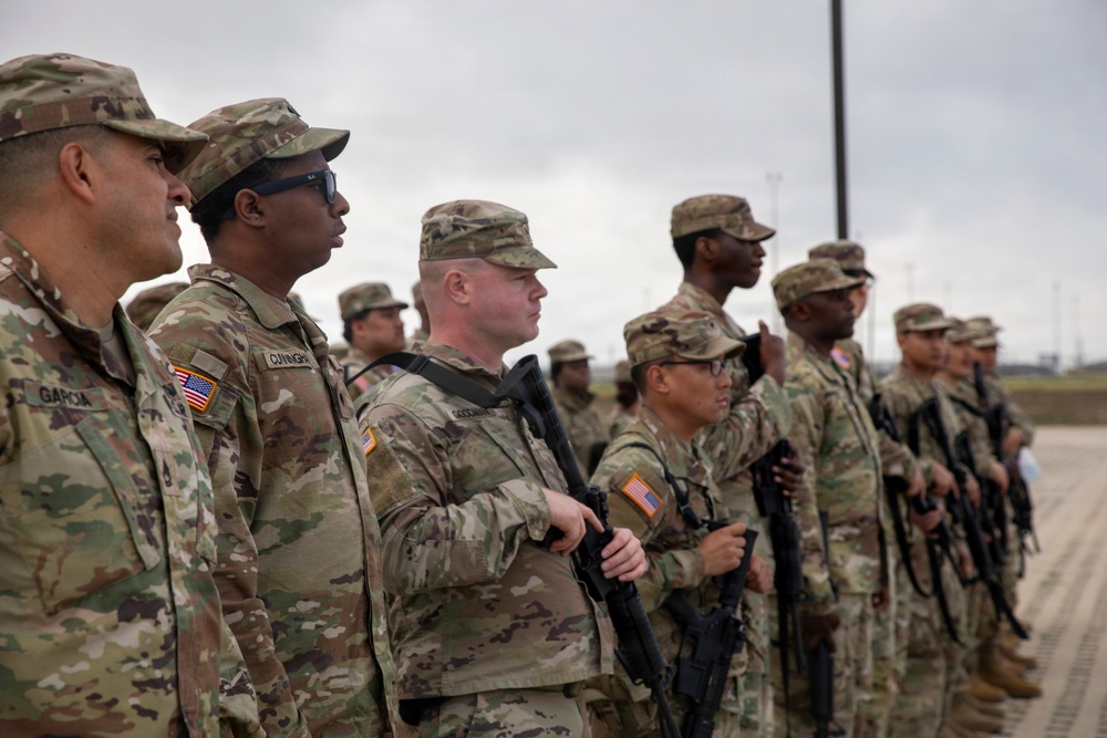 300th Sustainment Brigade, 4th Expeditionary Sustainment Command integrates with 13th Armored Corps Sustainment Command for CPX and Live-Fire training