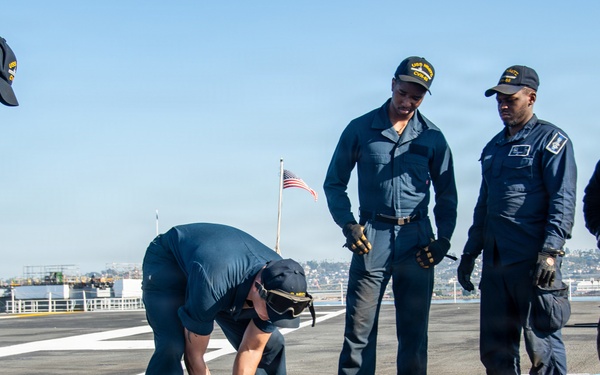 Nimitz Conducts Preservation