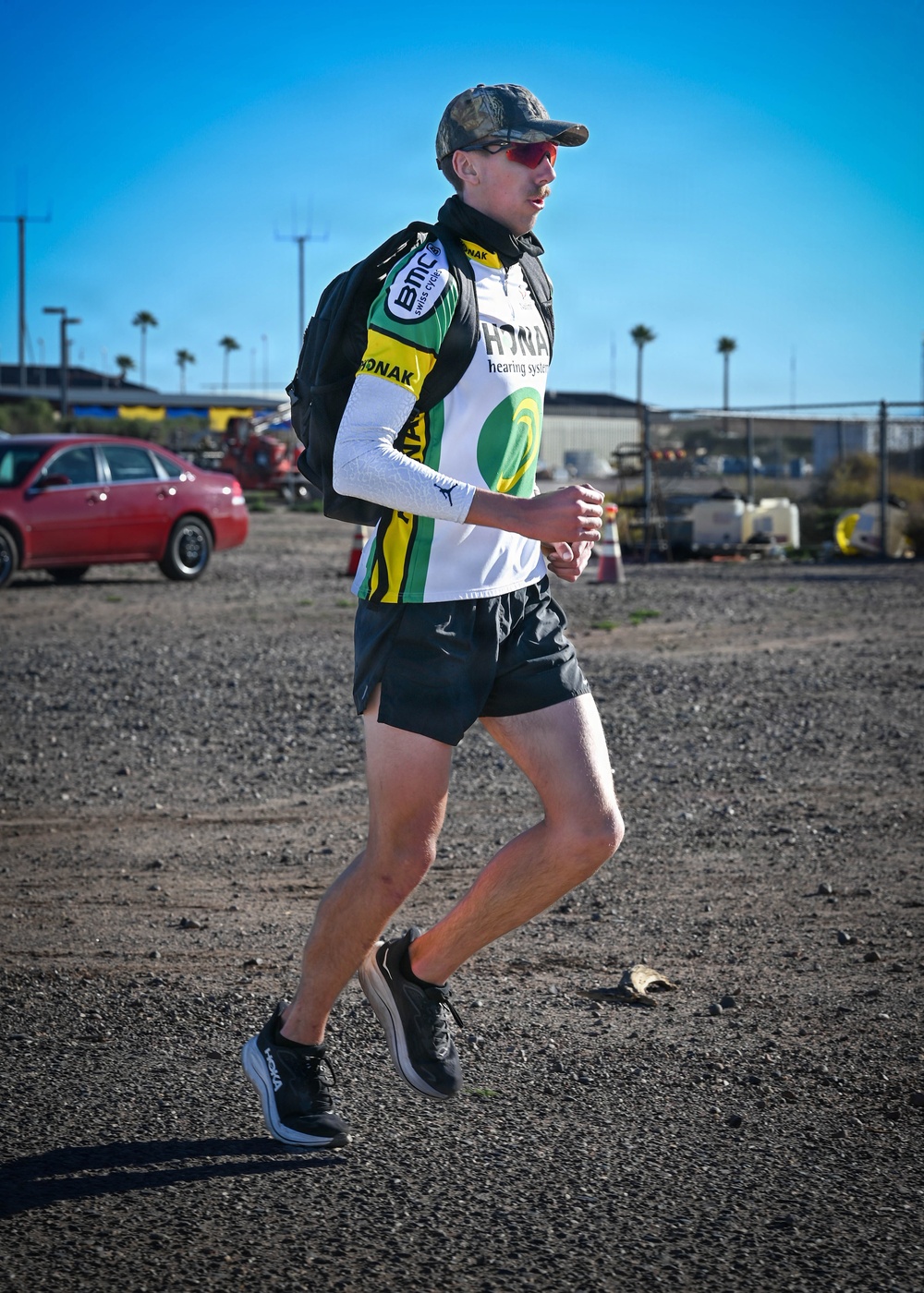 Luke Holds Bataan March Memorial Ruck