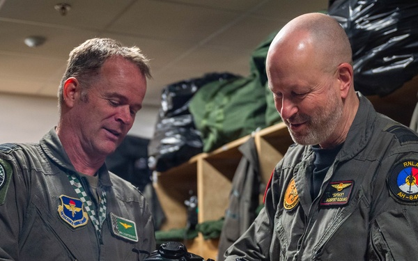 Maj. Gen. Adang Visits Luke AFB