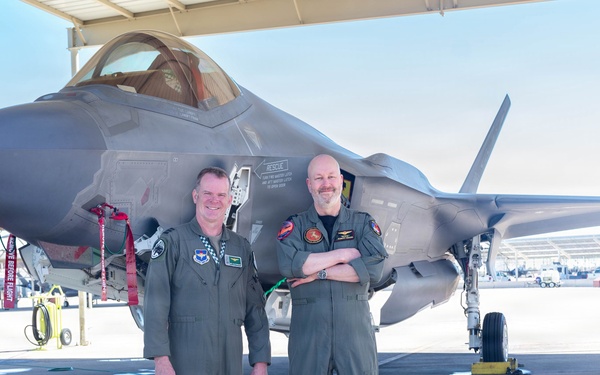 Maj. Gen. Adang Visits Luke AFB