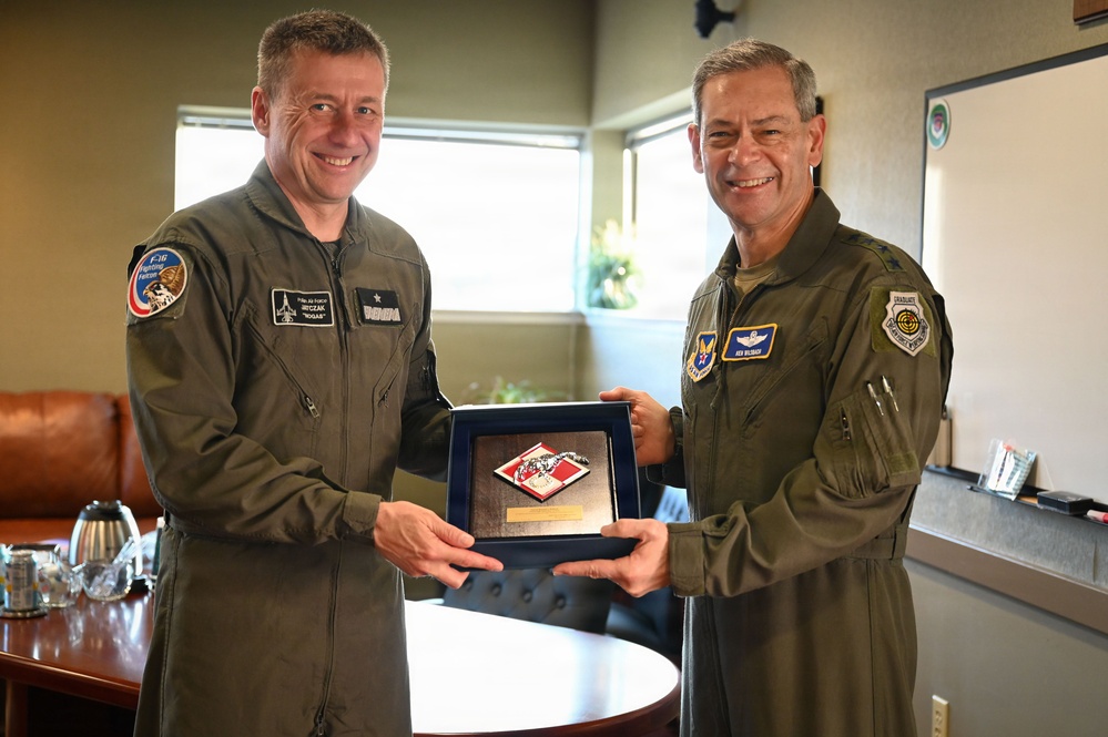 CSAF and CMSAF visit Ebbing ANGB