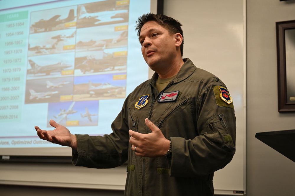 CSAF and CMSAF visit Ebbing ANGB