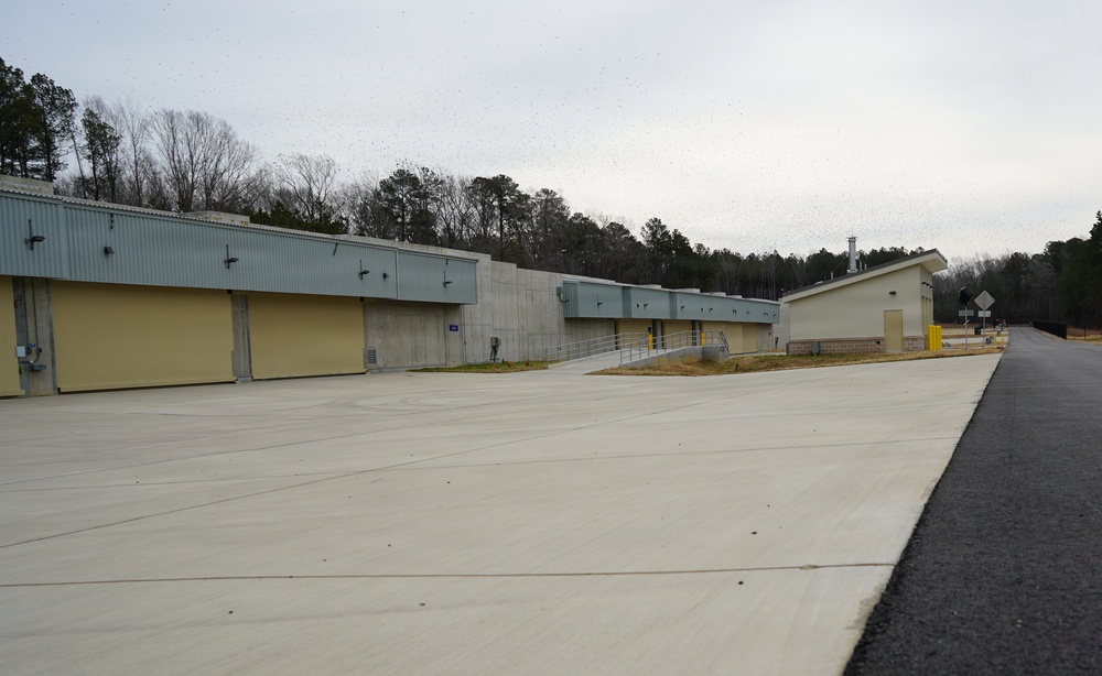 New ordnance magazines onboard Naval Weapons Station Yorktown