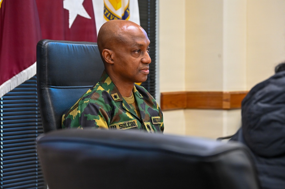 Nigerian Ministry of Defense Delegation Visit