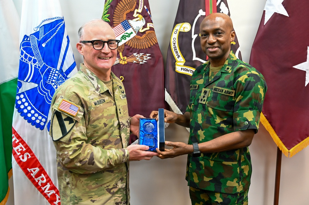 Nigerian Ministry of Defense Delegation Visit