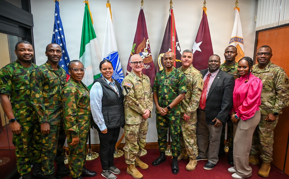Nigerian Ministry of Defense Delegation Visit
