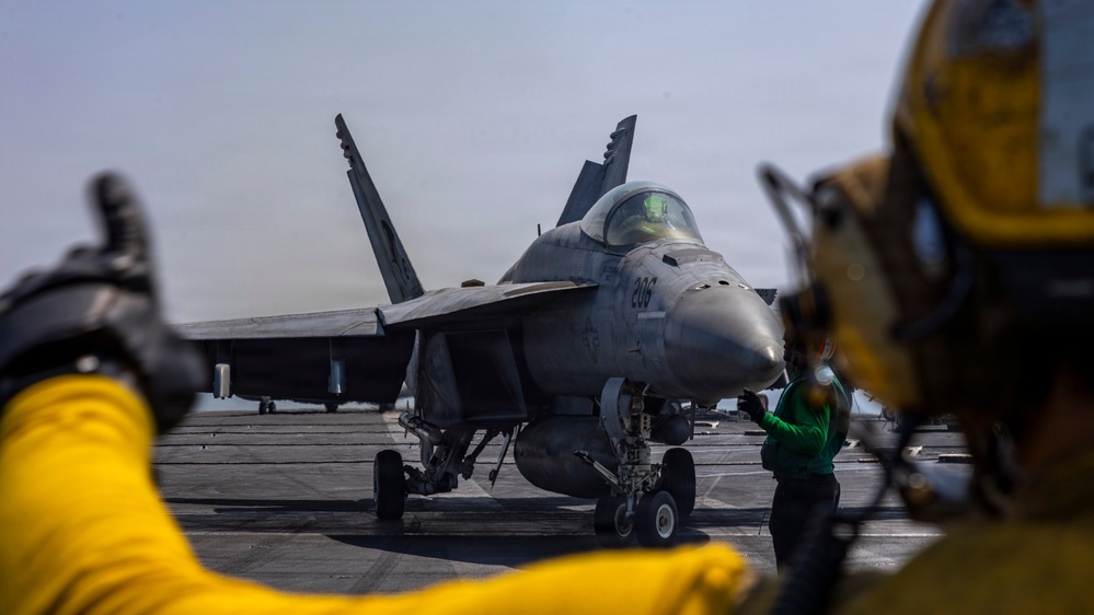 USS Abraham Lincoln (CVN72) supports Operation Epic Fury