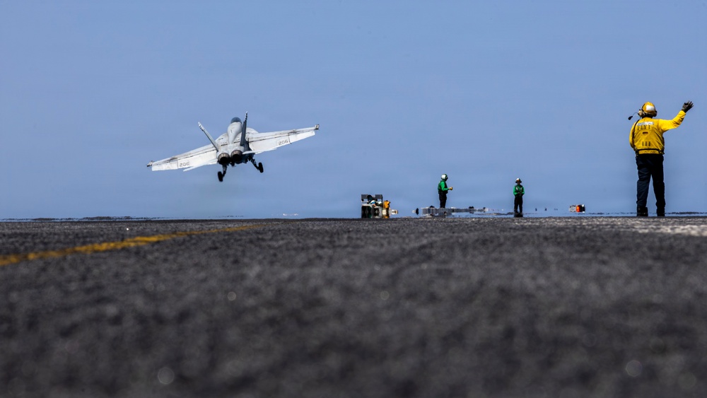 USS Abraham Lincoln (CVN72) supports Operation Epic Fury