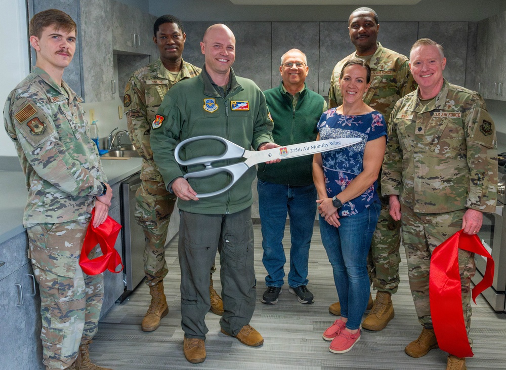 Chapel renovates kitchen to support warfighters, families