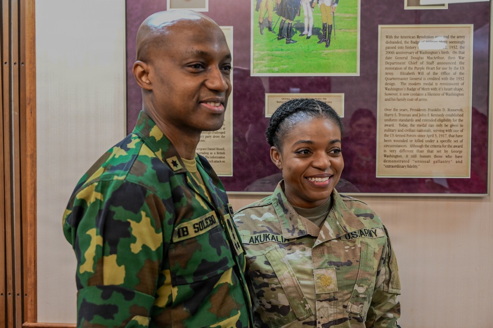 Nigerian Ministry of Defense Delegation Visit