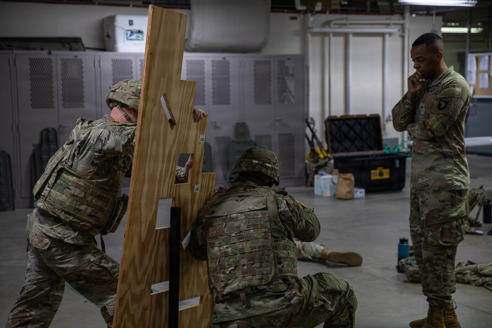 101st Division Army Band Marksmanship Drills