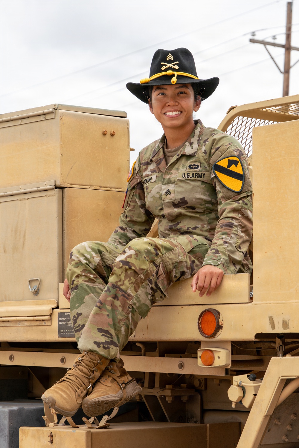 1st Cavalry Division Artillery Trooper and NCO of the Quarter