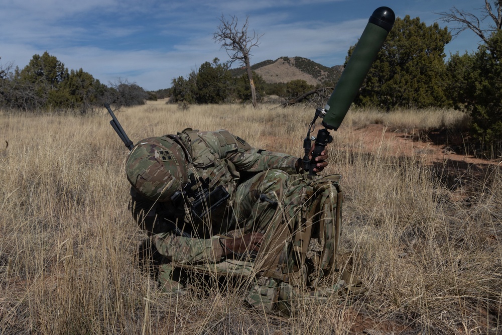 U.S. Soldiers perform tests on denied, degraded, intermittent, or limited equipment