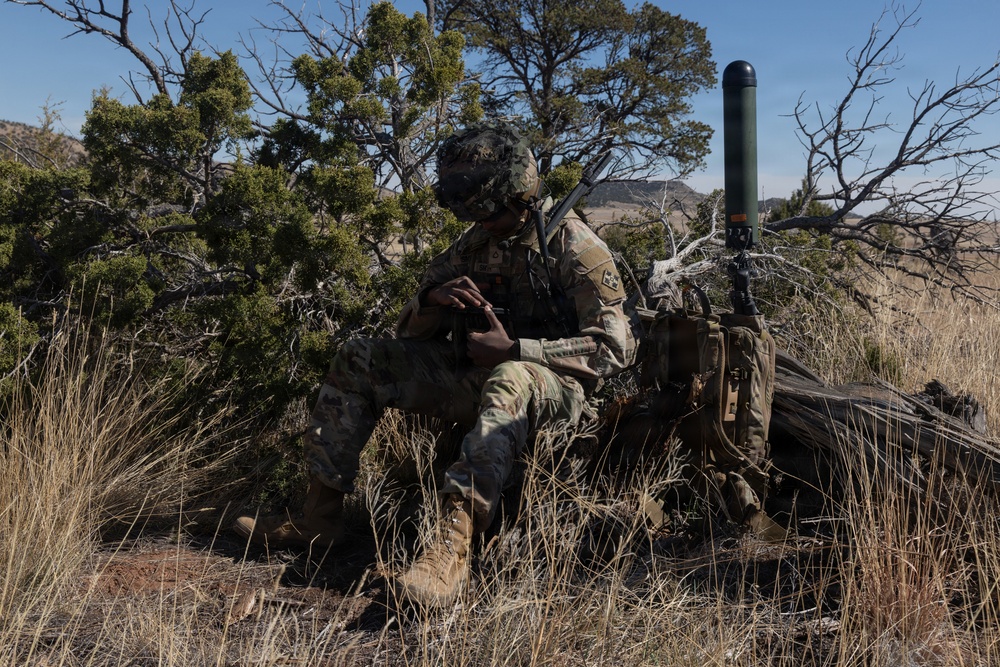 U.S. Soldiers perform tests on denied, degraded, intermittent, or limited equipment