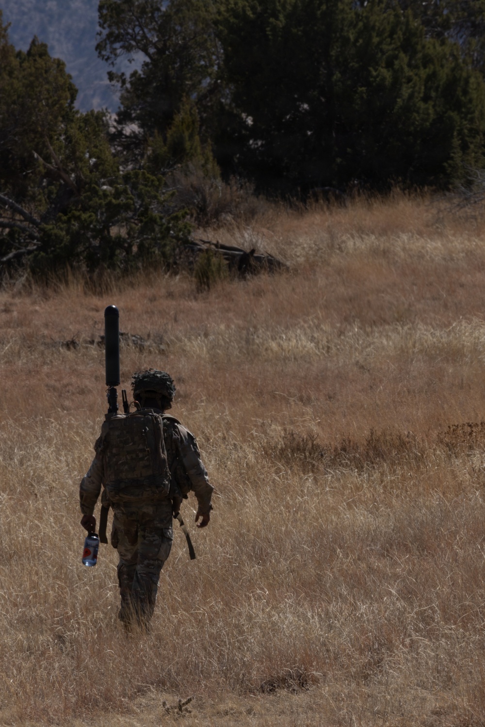 U.S. Soldiers perform tests on denied, degraded, intermittent, or limited equipment