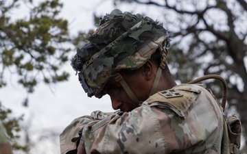 U.S. Soldiers perform tests on denied, degraded, intermittent, or limited equipment