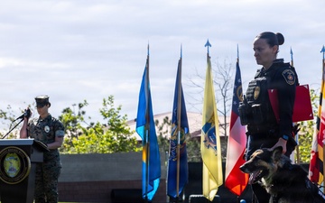 Last IMEF Active-duty Military working dog Retires