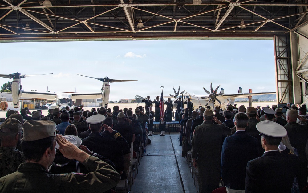 VRM Wing Holds Change of Command