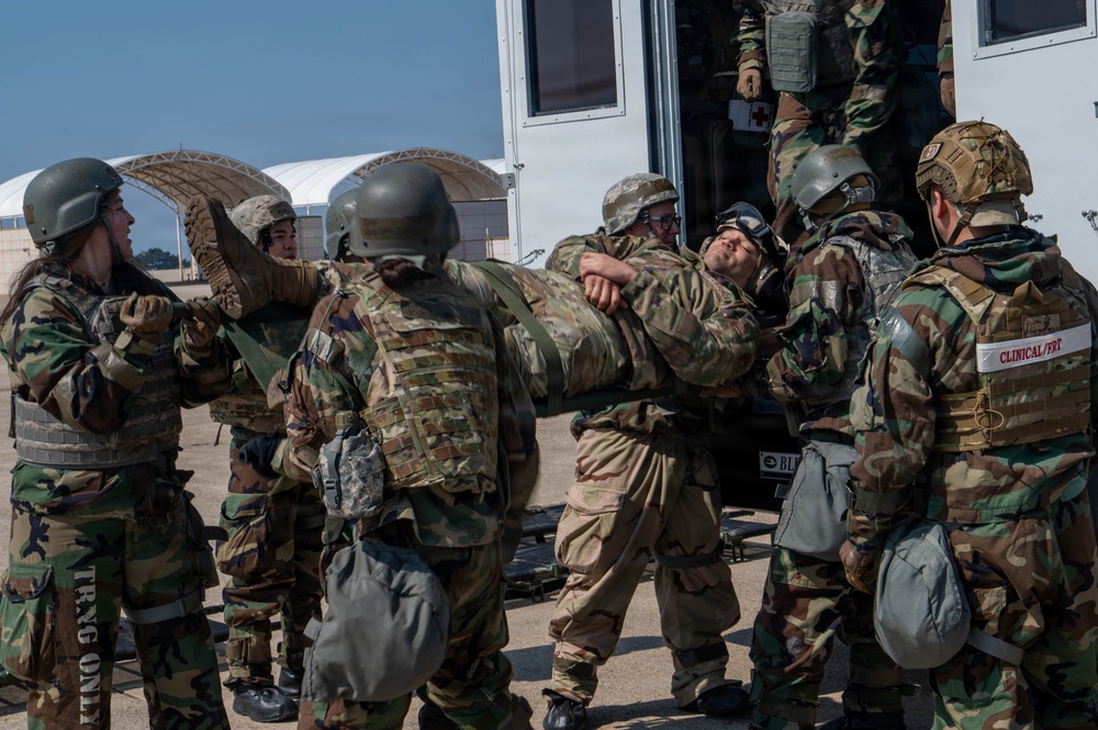 USAF, USN conduct medical evacuation training during FS26