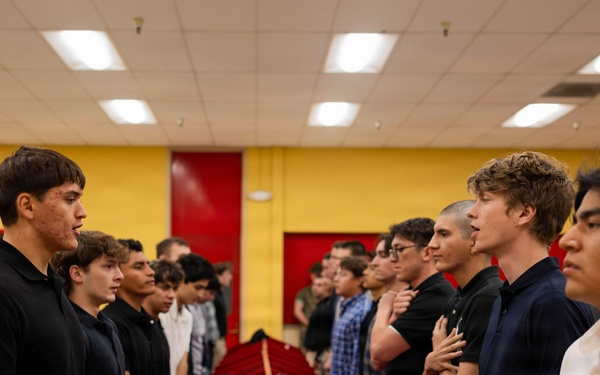 Charlie Company Receiving Night