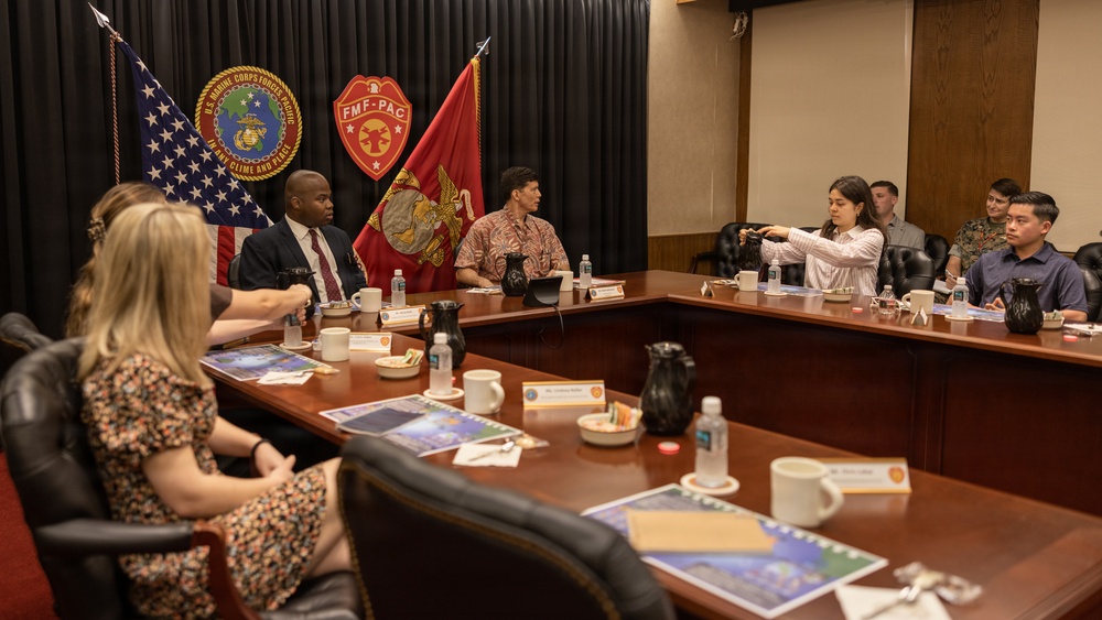 Congressional staff visit MARFORPAC