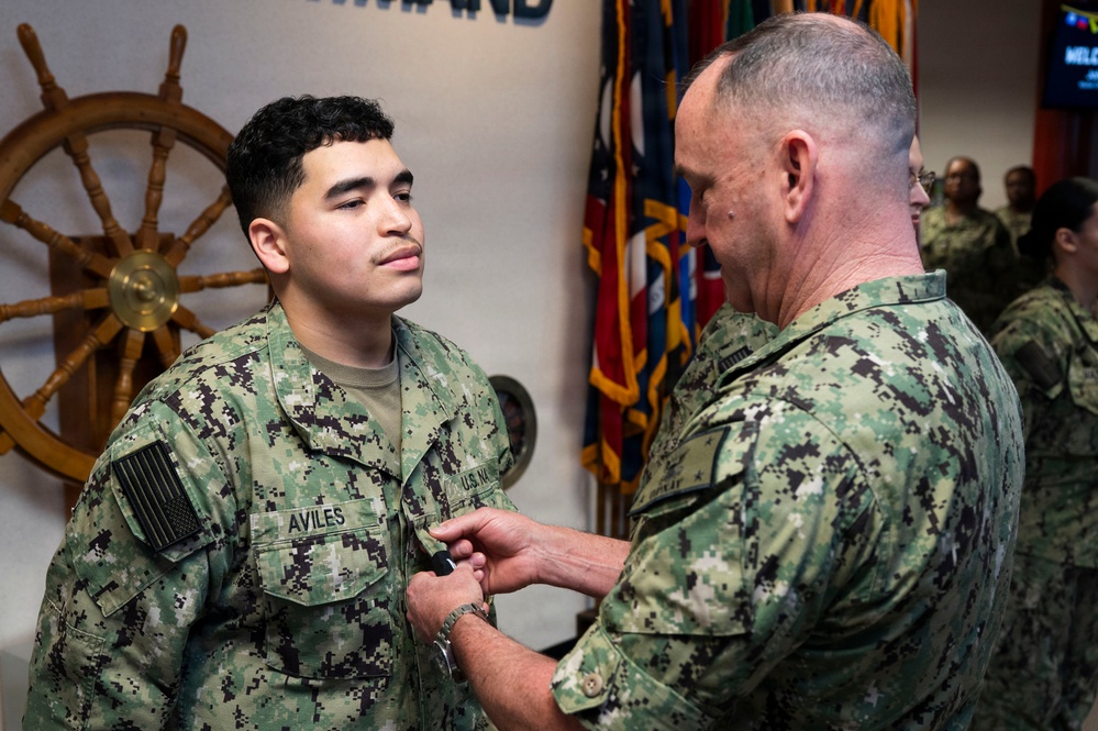 Master Chief Petty Officer of the Navy John Perryman, Visits Naval Support Activity Mid-South