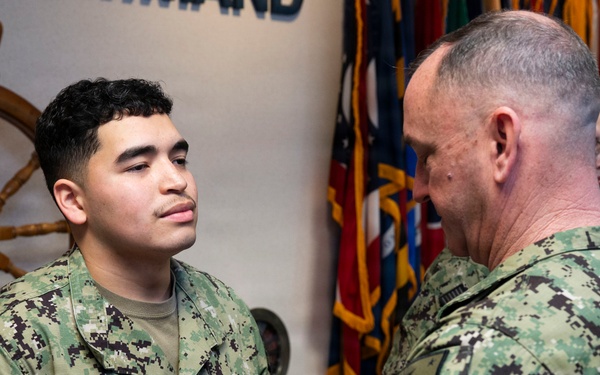 Master Chief Petty Officer of the Navy John Perryman, Visits Naval Support Activity Mid-South