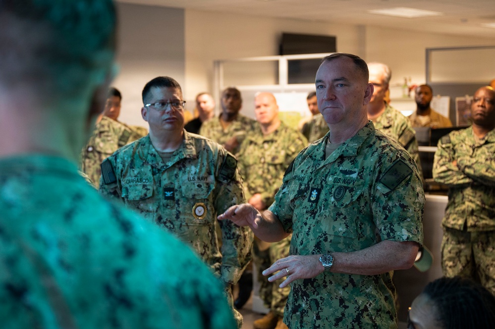 Master Chief Petty Officer of the Navy John Perryman, Visits Naval Support Activity Mid-South