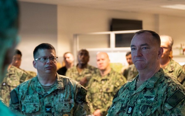 Master Chief Petty Officer of the Navy John Perryman, Visits Naval Support Activity Mid-South