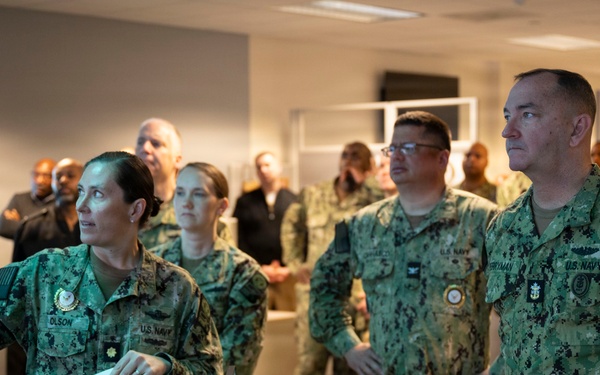 Master Chief Petty Officer of the Navy John Perryman, Visits Naval Support Activity Mid-South