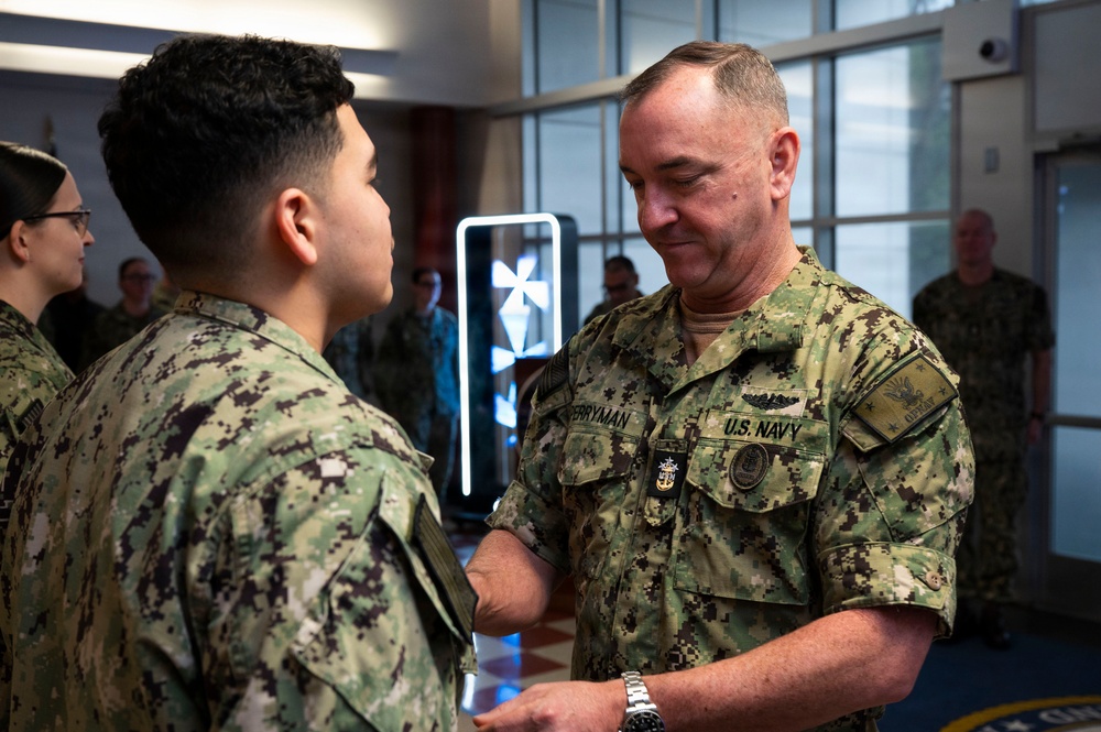 Master Chief Petty Officer of the Navy John Perryman, Visits Naval Support Activity Mid-South
