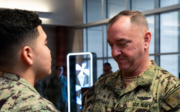 Master Chief Petty Officer of the Navy John Perryman, Visits Naval Support Activity Mid-South