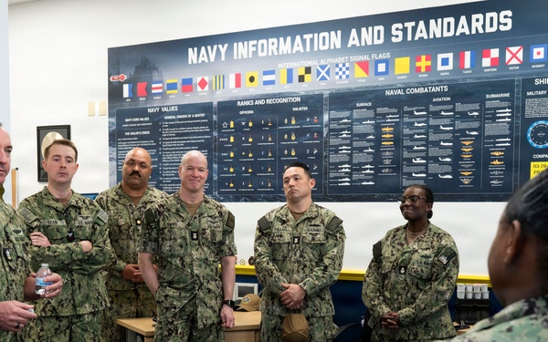Master Chief Petty Officer of the Navy John Perryman, Visits Naval Support Activity Mid-South