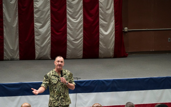 Master Chief Petty Officer of the Navy John Perryman, Visits Naval Support Activity Mid-South