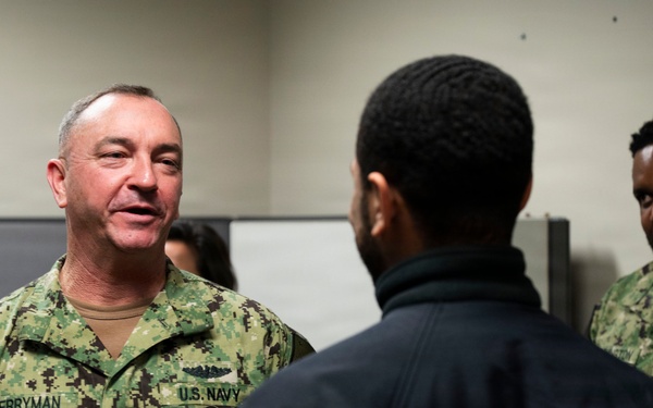 Master Chief Petty Officer of the Navy John Perryman, Visits Naval Support Activity Mid-South