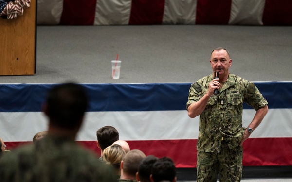 Master Chief Petty Officer of the Navy John Perryman, Visits Naval Support Activity Mid-South