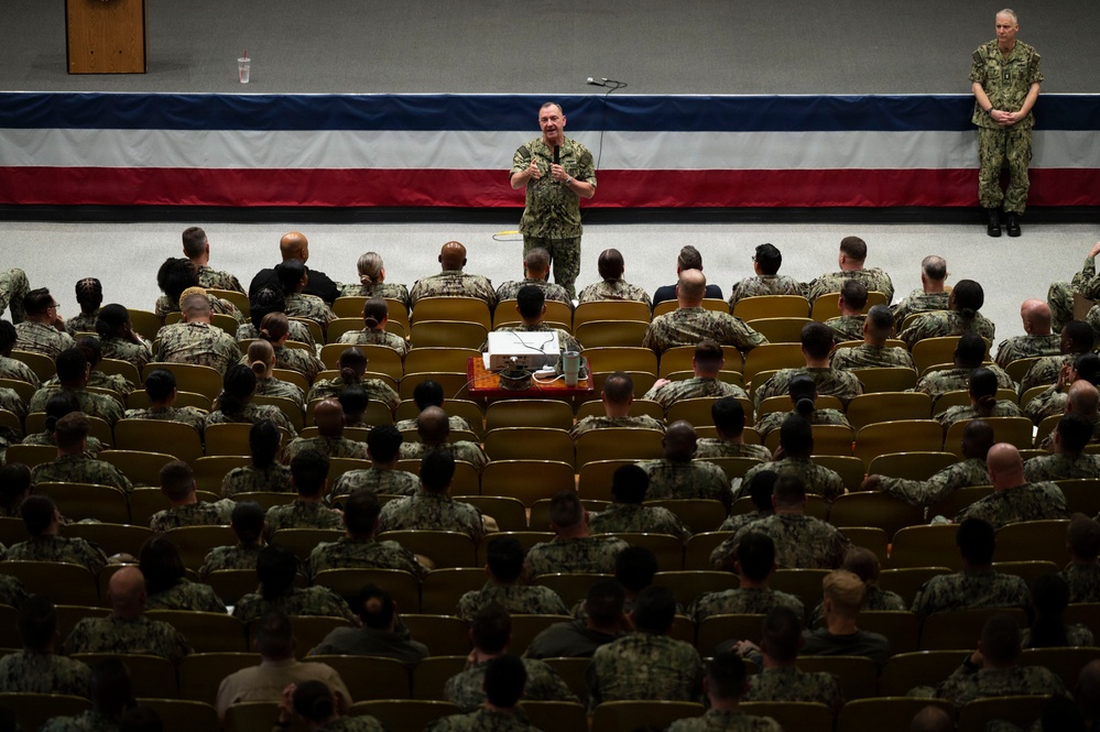 Master Chief Petty Officer of the Navy John Perryman, Visits Naval Support Activity Mid-South