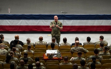 Master Chief Petty Officer of the Navy John Perryman, Visits Naval Support Activity Mid-South