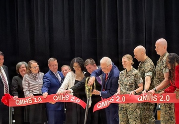 Ribbon-Cutting Ceremony at DoWEA Americas Quantico Middle High School Grand Opening