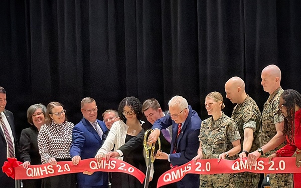 Ribbon-Cutting Ceremony at DoWEA Americas Quantico Middle High School Grand Opening