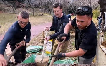 Hands Dirty, Hearts Full: Yokohama Park Cleanup With the 5th Transportation Co.