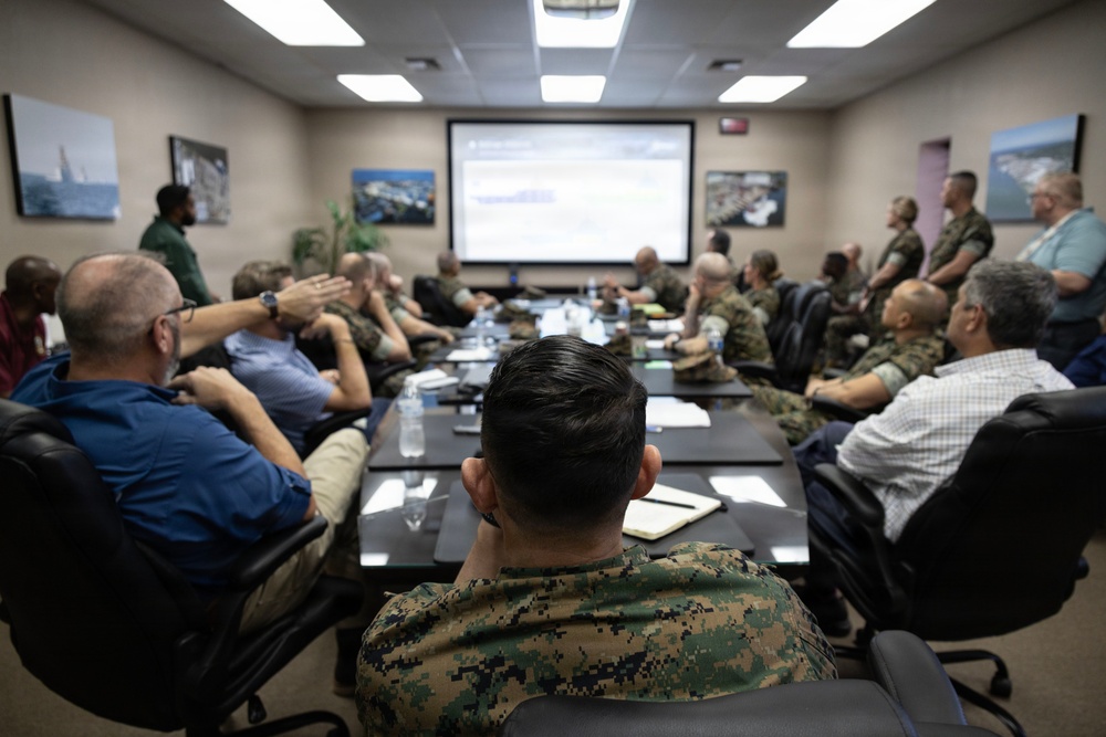 SMMC visits Bollinger Mississippi Shipbuilding during SMMC Force Level Summit