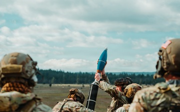 1st SFG(A), 5th SFAB, 7th ID enhance combat power with joint mortar training