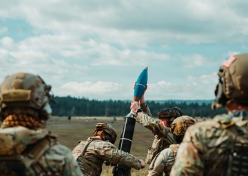 1st SFG(A), 5th SFAB, 7th ID enhance combat power with joint mortar training