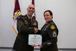 Army Reserve medic receives Purple Heart during retirement ceremony