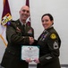 Army Reserve medic receives Purple Heart during retirement ceremony
