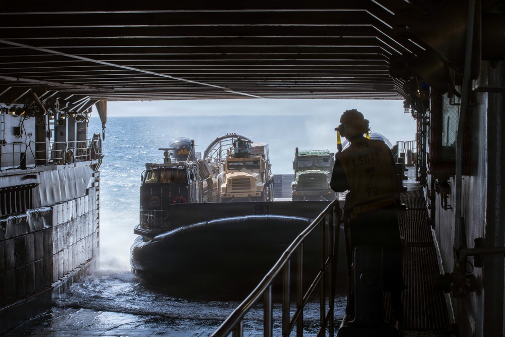 Task Force Ashland Conducts In-Stream Onload from Thailand