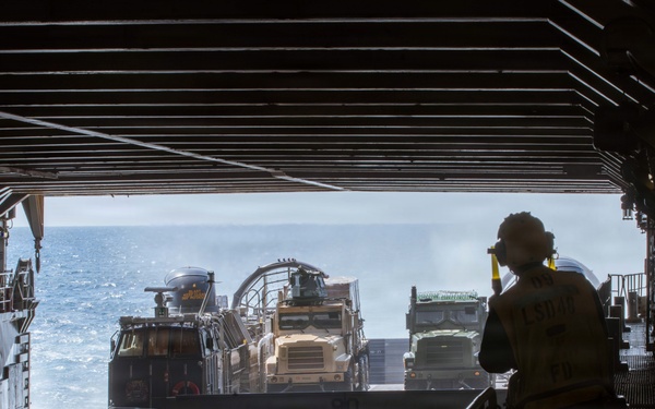 Task Force Ashland Conducts In-Stream Onload from Thailand