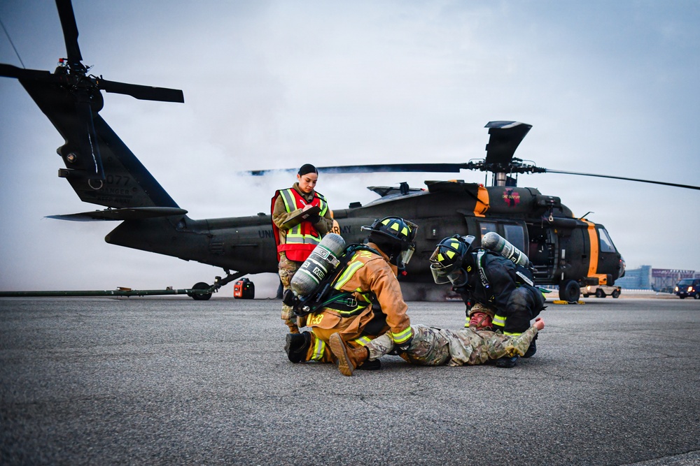 U.S. Army Garrison Humphreys Airfield Pre-Accident Drill